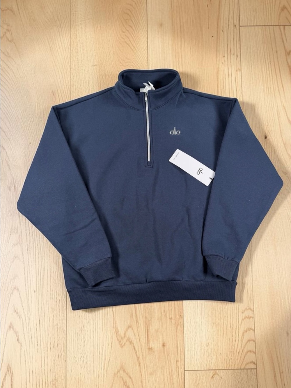 Alo Navy Quarter Zip S-XL
